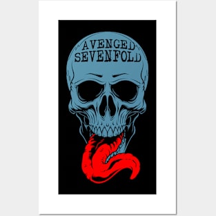 avenged zombie skull Posters and Art